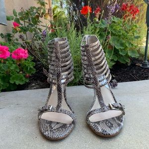 Michael Kors Snake Skin Print Heels